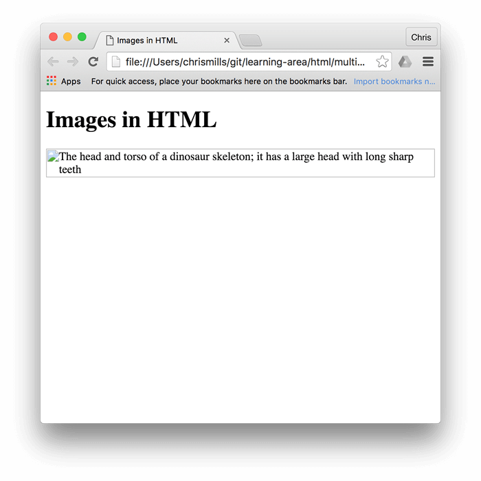 Изображения в HTML