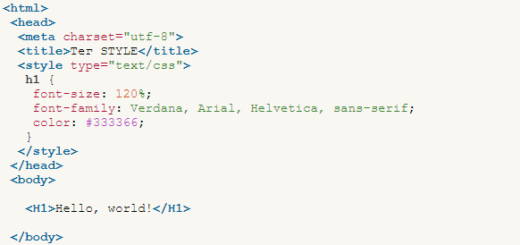 Служебные теги HTML без параметров